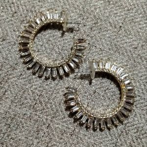 Rhinestone Burst Earrings